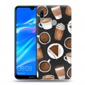 Дизайнерский пластиковый чехол для Huawei Y6 (2019) Кофе зависимость