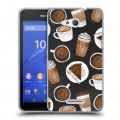 Дизайнерский пластиковый чехол для Sony Xperia E4g Кофе зависимость