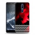 Дизайнерский пластиковый чехол для Nokia 5.1 Принты космоса