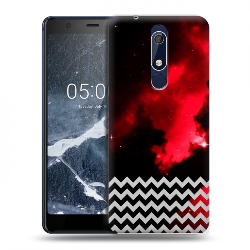 Дизайнерский пластиковый чехол для Nokia 5.1 Принты космоса