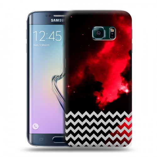 Дизайнерский силиконовый чехол для Samsung Galaxy S6 Edge Принты космоса