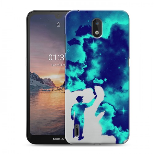 Дизайнерский силиконовый чехол для Nokia 1.3 Принты космоса