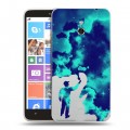 Дизайнерский пластиковый чехол для Nokia Lumia 1320 Принты космоса