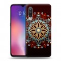 Дизайнерский силиконовый с усиленными углами чехол для Xiaomi Mi9 Светящиеся мандалы