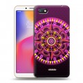 Дизайнерский пластиковый чехол для Xiaomi RedMi 6A Светящиеся мандалы