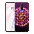 Дизайнерский пластиковый чехол для Xiaomi RedMi K30 Светящиеся мандалы