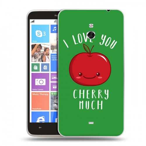 Дизайнерский пластиковый чехол для Nokia Lumia 1320 Дружелюбные животные