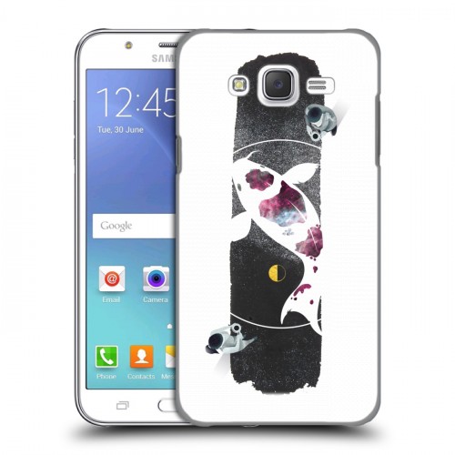 Дизайнерский пластиковый чехол для Samsung Galaxy J5 Восточный космос