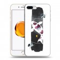 Дизайнерский силиконовый чехол для Iphone 7 Plus / 8 Plus Восточный космос