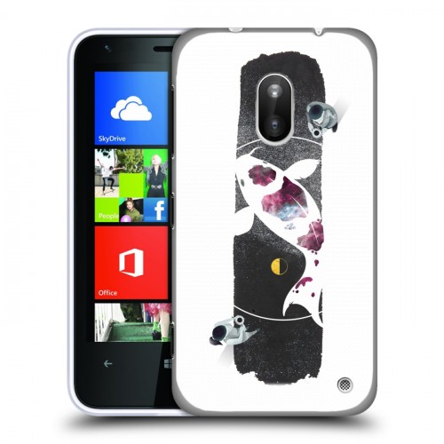 Дизайнерский силиконовый чехол для Nokia Lumia 620 Восточный космос