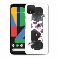 Дизайнерский пластиковый чехол для Google Pixel 4 Восточный космос