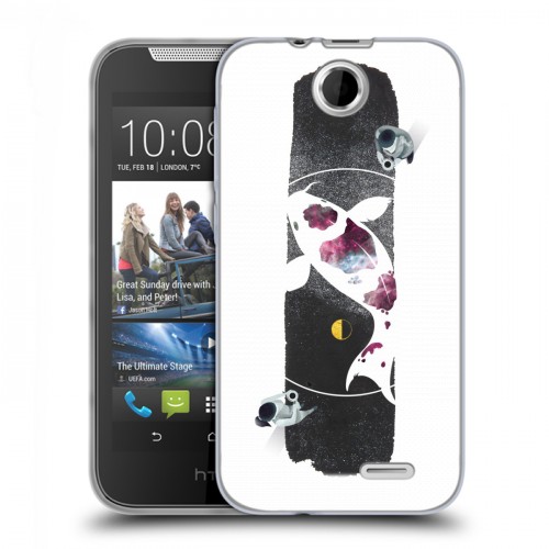 Дизайнерский силиконовый чехол для HTC Desire 310 Восточный космос