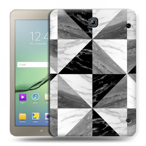 Дизайнерский силиконовый чехол для Samsung Galaxy Tab S2 8.0 Мраморные тренды