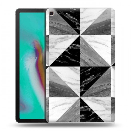 Дизайнерский силиконовый чехол для Samsung Galaxy Tab A 10.1 (2019) Мраморные тренды