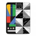 Дизайнерский пластиковый чехол для Google Pixel 4 Мраморные тренды