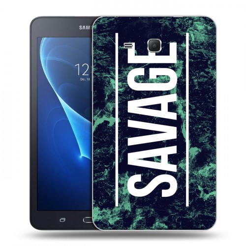 Дизайнерский силиконовый чехол для Samsung Galaxy Tab A 7 (2016) Мраморные тренды
