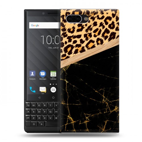 Дизайнерский пластиковый чехол для BlackBerry KEY2 Мраморные тренды