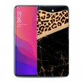 Дизайнерский силиконовый чехол для OPPO Find X Мраморные тренды