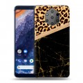 Дизайнерский пластиковый чехол для Nokia 9 PureView Мраморные тренды