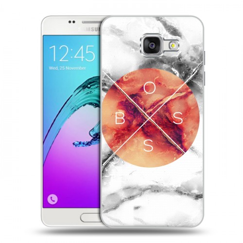 Дизайнерский силиконовый чехол для Samsung Galaxy A5 (2016) Мраморные тренды