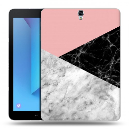 Дизайнерский силиконовый чехол для Samsung Galaxy Tab S3 Мраморные тренды
