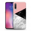 Дизайнерский силиконовый с усиленными углами чехол для Xiaomi Mi9 Мраморные тренды