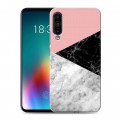 Дизайнерский силиконовый чехол для Meizu 16T Мраморные тренды