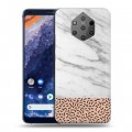 Дизайнерский силиконовый чехол для Nokia 9 PureView Мраморные тренды