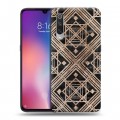 Дизайнерский силиконовый с усиленными углами чехол для Xiaomi Mi9 Геометрический мрамор