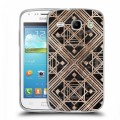 Дизайнерский силиконовый чехол для Samsung Galaxy Core Геометрический мрамор