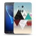 Дизайнерский силиконовый чехол для Samsung Galaxy Tab A 7 (2016) Геометрический мрамор