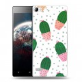 Дизайнерский пластиковый чехол для Lenovo Vibe X2 Цитрусовые паттерны