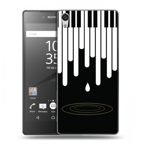 Дизайнерский пластиковый чехол для Sony Xperia Z5 Premium Дизайнерское пианино