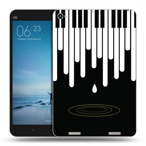Дизайнерский силиконовый чехол для Xiaomi Mi Pad 2 Дизайнерское пианино