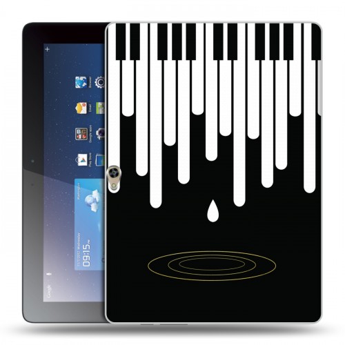 Дизайнерский силиконовый чехол для Huawei MediaPad M2 10 Дизайнерское пианино