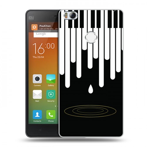 Дизайнерский пластиковый чехол для Xiaomi Mi4S Дизайнерское пианино