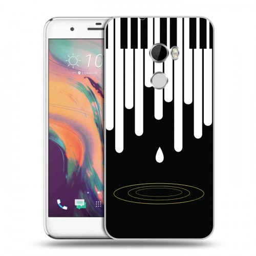 Дизайнерский пластиковый чехол для HTC One X10 Дизайнерское пианино