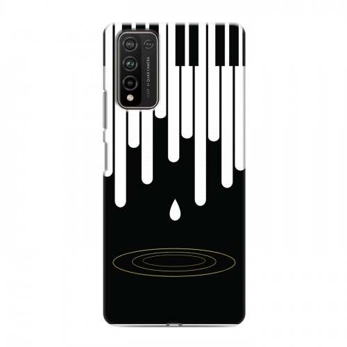 Дизайнерский пластиковый чехол для Huawei Honor 10X Lite Дизайнерское пианино