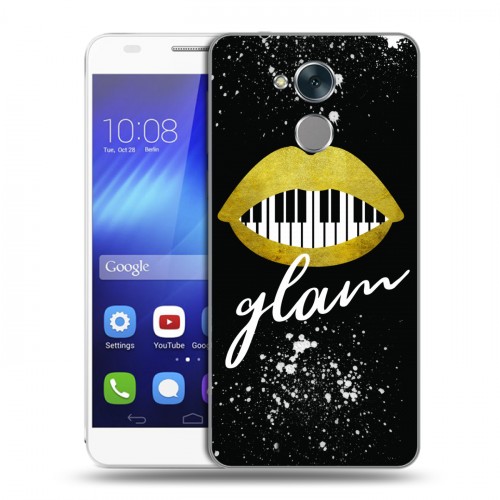 Дизайнерский пластиковый чехол для Huawei Honor 6C Дизайнерское пианино