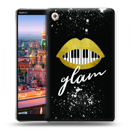 Дизайнерский пластиковый чехол для Huawei MediaPad M5 8.4 Дизайнерское пианино