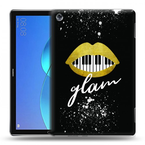 Дизайнерский силиконовый чехол для Huawei MediaPad M5 Lite Дизайнерское пианино