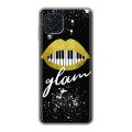 Дизайнерский силиконовый чехол для Samsung Galaxy A22 Дизайнерское пианино