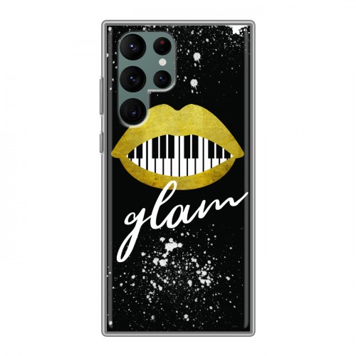 Дизайнерский пластиковый чехол для Samsung Galaxy S22 Ultra Дизайнерское пианино