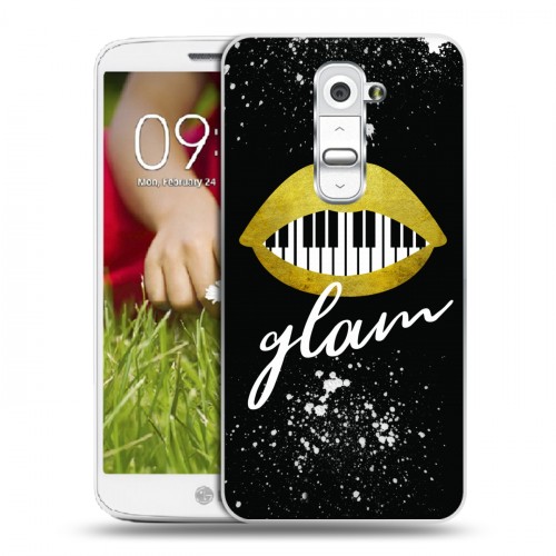 Дизайнерский пластиковый чехол для LG Optimus G2 mini Дизайнерское пианино
