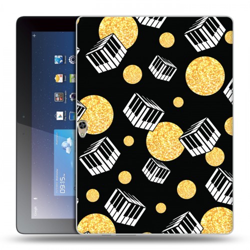 Дизайнерский пластиковый чехол для Huawei MediaPad M2 10 Дизайнерское пианино