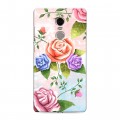 Дизайнерский силиконовый чехол для Xiaomi RedMi Note 4 Романтик цветы