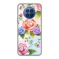 Дизайнерский пластиковый чехол для Huawei Nova 8i Романтик цветы