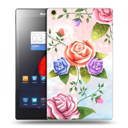 Дизайнерский силиконовый чехол для Lenovo Tab S8 Романтик цветы