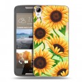 Дизайнерский пластиковый чехол для HTC Desire 828 Романтик цветы