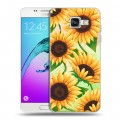 Дизайнерский силиконовый чехол для Samsung Galaxy A5 (2016) Романтик цветы